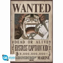 GB eye Αφίσα Παιδική One Piece Chibi Wanted Eustass Kid Wano 52x38εκ. (GBYDCO638)