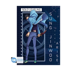 Παιδική Αφίσα Solo Leveling - Jinwoo Arise Chibi, 38x52 εκ. (Abysse)