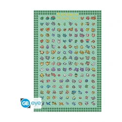 GB eye: Pokemon - Pixel Art Maxi Poster (91.5 x 61 cm) - Maxi αφίσα Pixel Art Pokémon