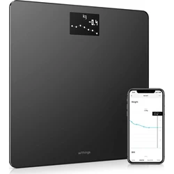 Withings WBS06 Smart Ζυγαριά 180kg Μαύρη