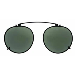 Vuarnet Men's Sunglasses Black Metal Frame with Green Mirror Lens S0383369 (VD190500021121)