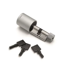 Netatmo Κύλινδρος Κλειδαριάς 58mm με 3 Κλειδιά Ασημί