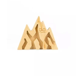YY Vertical Κλειδοθήκη Τοίχου Ξύλινη 14.7x12.3x3cm