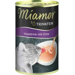 Miamor TrinkFein Wet Food for Adult Cats - Duck 135 g
