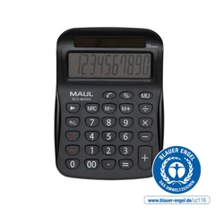 MAUL ECO MJ 555 Επιτραπέζια αριθμομηχανή, 10 ψηφία, Μαύρο