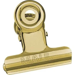 MAUL Papier‑Klemmer MAULstandard 30 mm, 10 τεμάχια, χρυσό