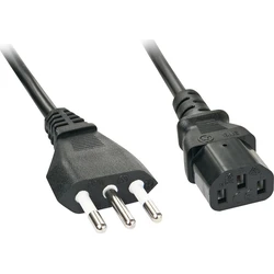 Lindy IEC C13 to IEC C13 Power Cable 5 m Black (30415)