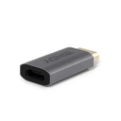Lindy Μετατροπέας DisplayPort αρσενικό σε HDMI θηλυκό Γκρι (41095)