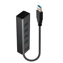 Lindy Hub USB 3.2 4 Θυρών USB-A (Μοντέλο 43324)