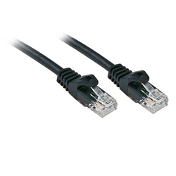 Lindy Cat.6 U/UTP Ethernet Καλώδιο 1m Μαύρο (CCA)