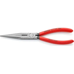 Πένσα μύτης Knipex 26 11 200, 200 mm (κόκκινο/μπλε, οδοντωτές επιφάνειες κράτησης, με κοπτικό χείλος)