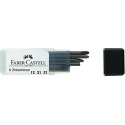 FABER-CASTELL Θήκη μύτες διαβήτη 6 τμχ