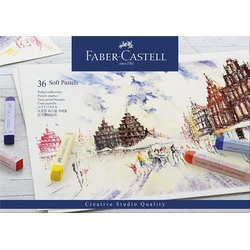FABER-CASTELL Μαλακές Κηροπαστέλ 36τεμ σε Καρτονέτο (Σετ 3 τεμ.)