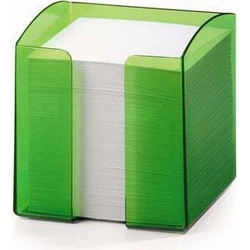DURABLE TREND Zettelkasten ημιδιάφανο πράσινο, 800 φύλλα 90x90 mm