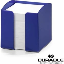 DURABLE TREND Zettelkasten μπλε (δοχείο σημειώσεων 90 x 90 mm, 800 φύλλα)