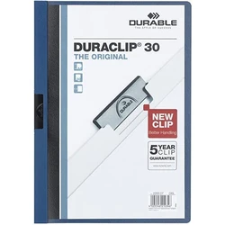 DURABLE Duraclip Original 30 Clip Folder A4, dark blue