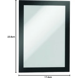 DURABLE DURAFRAME MAGNETIC A5 - 5 τεμάχια, μαύρο