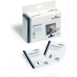 DURABLE Σετ καθαρισμού οθονών Duo Υγρό/Στεγνό 10 τεμ