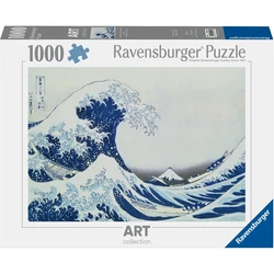 Ravensburger Jigsaw Puzzle Art Collection The Great Wave of Kanagawa by Hokusai Katsushika 1000 Pieces