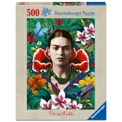 Ravensburger Παζλ Frida Kahlo Blooming Fantasy 500 τεμάχια