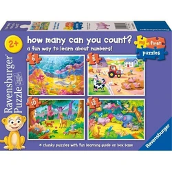 Ravensburger Παιδικό Παζλ My First Puzzles How Many Can You Count