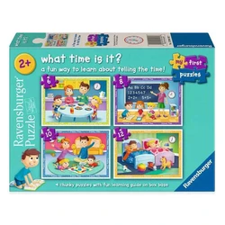 Ravensburger Puzzle My First Puzzles Μάθε να λες την ώρα