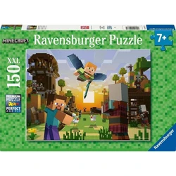 Ravensburger Παζλ Minecraft Construction and Adventure 150 τεμαχίων