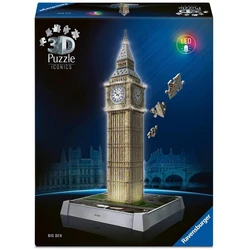 Ravensburger Παζλ 3D Big Ben Night Edition 216 τεμαχίων
