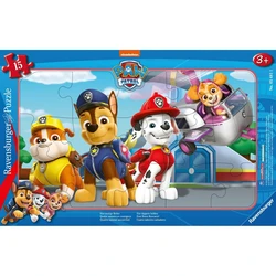 Ravensburger Παζλ Paw Patrol Four Brave Rescuers 15 τεμ