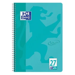 Oxford Collegeblock A4+ L.27 aqua - 80 φύλλα