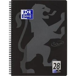 Oxford Collegeblock A4+ L.28 μαύρο - 160 φύλλα