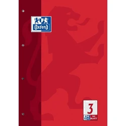 Oxford μπλοκ εργασίας A4 50 φύλλα γραμμωμένο (Lin. 3)