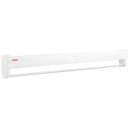 Leifheit Telegant 81 Protect Plus Foldable Wall-mounted Screw-mounted Metal Drying Rack, 8.1 m Drying Length, Model 83100