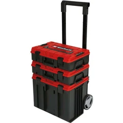 Εργαλειοθήκη Einhell E-Case Tower (μαύρο/κόκκινο, 1x E-Case L, 2x E-Case S)