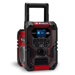 Einhell TE-CR 18 Li DAB+/FM/BT - Solo Επιτραπέζιο Ραδιόφωνο Μπαταρίας DAB+ με Bluetooth και USB, Γκρι