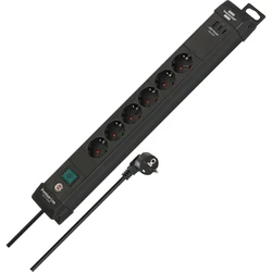 3M Πολύπριζο 6 Θέσεων με 2x USB-A, 2x USB-C και Καλώδιο 3m - Brennenstuhl (1951160613)