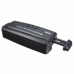 Καταστροφέας Εγγράφων HAMA Mini S6 Strip Cut 6 Φύλλων Μαύρος