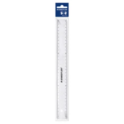 STAEDTLER 30cm Plastic Transparent Ruler