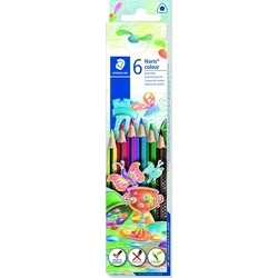 STAEDTLER Noris Colour 187 C6 - 6 coloured pencils