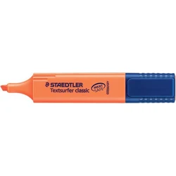 STAEDTLER Textsurfer Highlighter Orange - Chisel Tip 1-5 mm, Pigment Ink, Odorless