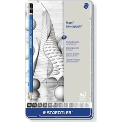 STAEDTLER Μολύβια Mars Lumograph σετ 12 τεμαχίων (εξάγωνο)