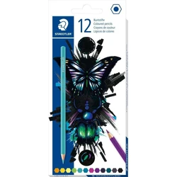 STAEDTLER colored pencils cool & cute Edition 12 pcs with sharpener