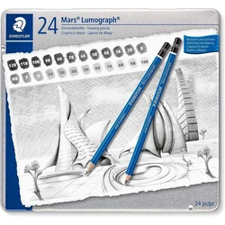 STAEDTLER Farbstift aqua Mars - Σετ ξυλομπογιών 24 τεμαχίων (100% PEFC)