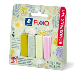Fimo Soft Floral Σετ Πολυμερικού Πηλού 4x25g (8023-S1)