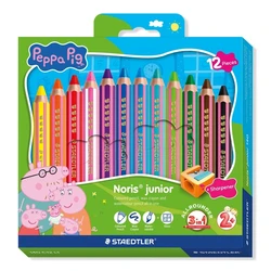 STAEDTLER Μολύβια Χρωματιστά Peppa σετ 12 τεμ. 100% PEFC