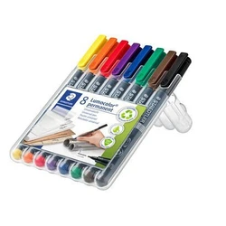 STAEDTLER Folienstift Lumocolor S μόνιμοι μαρκαδόροι 8 τεμ.