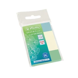 Herlitz PostIt s 20x50 mm, 4 x 40 φύλλα, GREENline, χρωματιστά αυτοκόλλητα σημειώματα