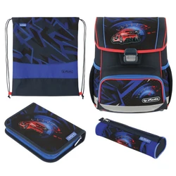 Herlitz Schulranzen Loop High Speed School Backpack