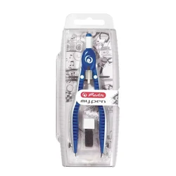 Herlitz my.pen Compass (Zirkel) - Blue/White