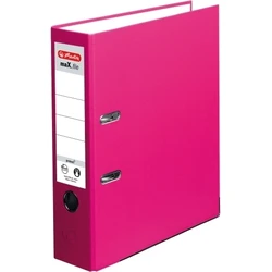 Herlitz ντοσιέ maX.file protect A4 8 cm ροζ με πλαστικό PP εξώφυλλο και χάρτινο ένθετο